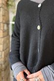 Oliver Knit Cardigan Black
